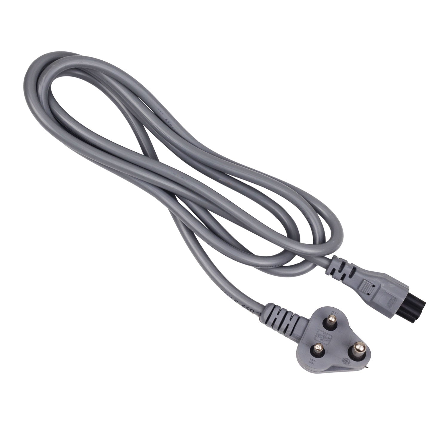 ADNet 3-Pin Laptop Power Supply Cable Adapter | 1.5 Meter Length | Premium Power Cord for Laptop Charger/Adapter | Durable & Safe Design