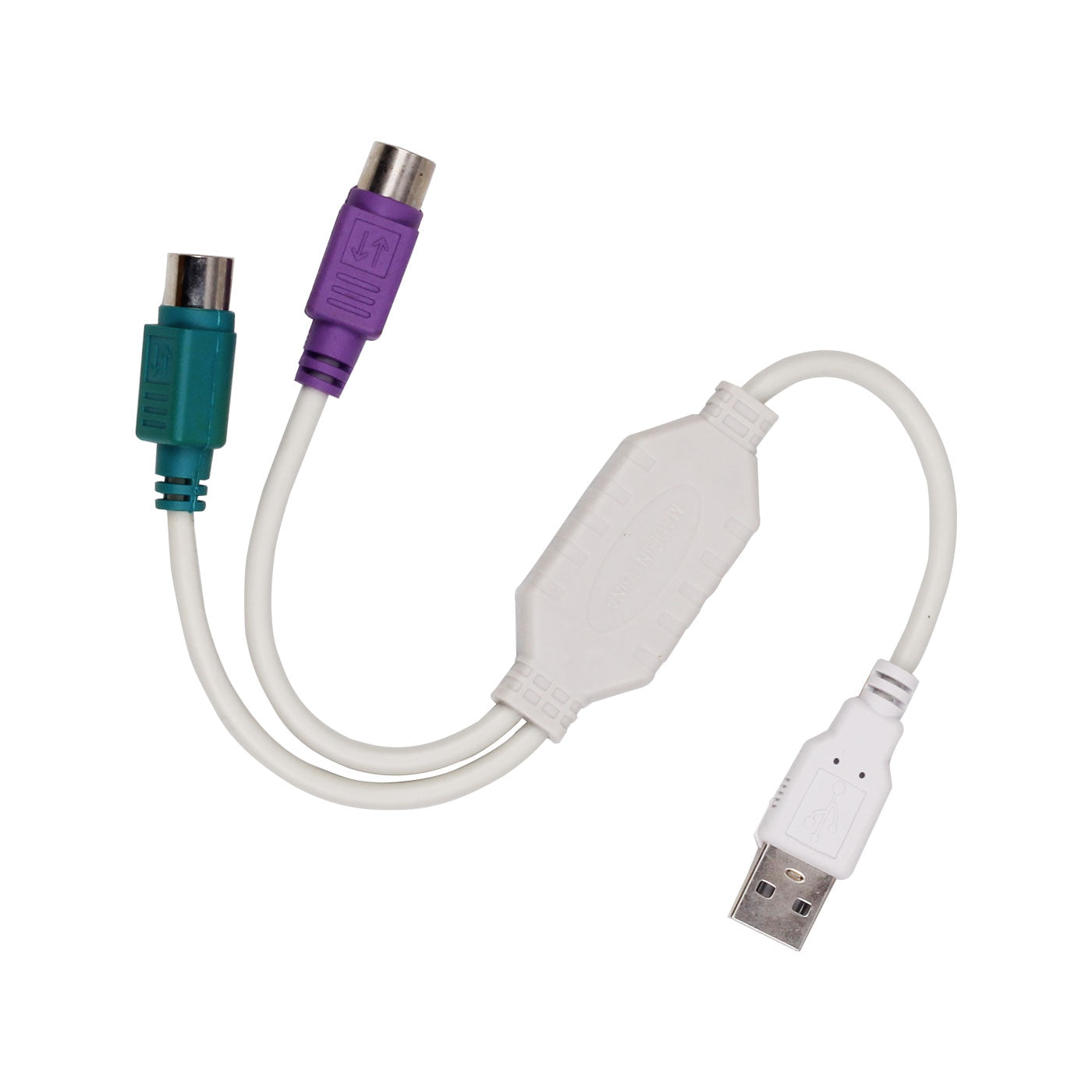 Ad Net AD-UP-225 USB to PS/2 Adapter Converter for Keyboard and Mouse