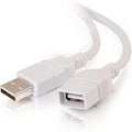 ADNet High-Speed USB Extension Cable (Male to Female) | Data Sync & Charging Extender Cord | 100% True Length, Anti-Interference Shielding | White | (Available in 1.5 Mtr, 3 Mtr, 5 Mtr, 10 Mtr Variants)
