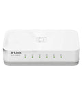 D-Link DES-1005C 5-Port 10/100Mbps Desktop Switch – Plug & Play | 200Mbps Full Duplex | Compact