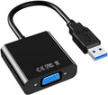USB 3.0 to VGA Adapter Converter Supports USB 2.0 for Monitor TV Projector