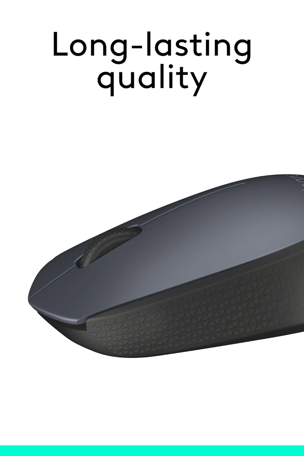 Logitech M170 Wireless Mouse – Ambidextrous | 12-Month Battery | Grey