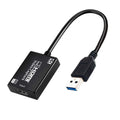 HD Video Capture Card HDMI to USB 3.0 4K Input 1080P Output for OBS Streaming Gaming