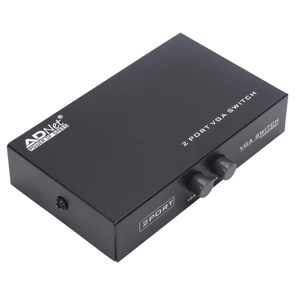 Ad Net 2 Port VGA Switch 2 In 1 Out