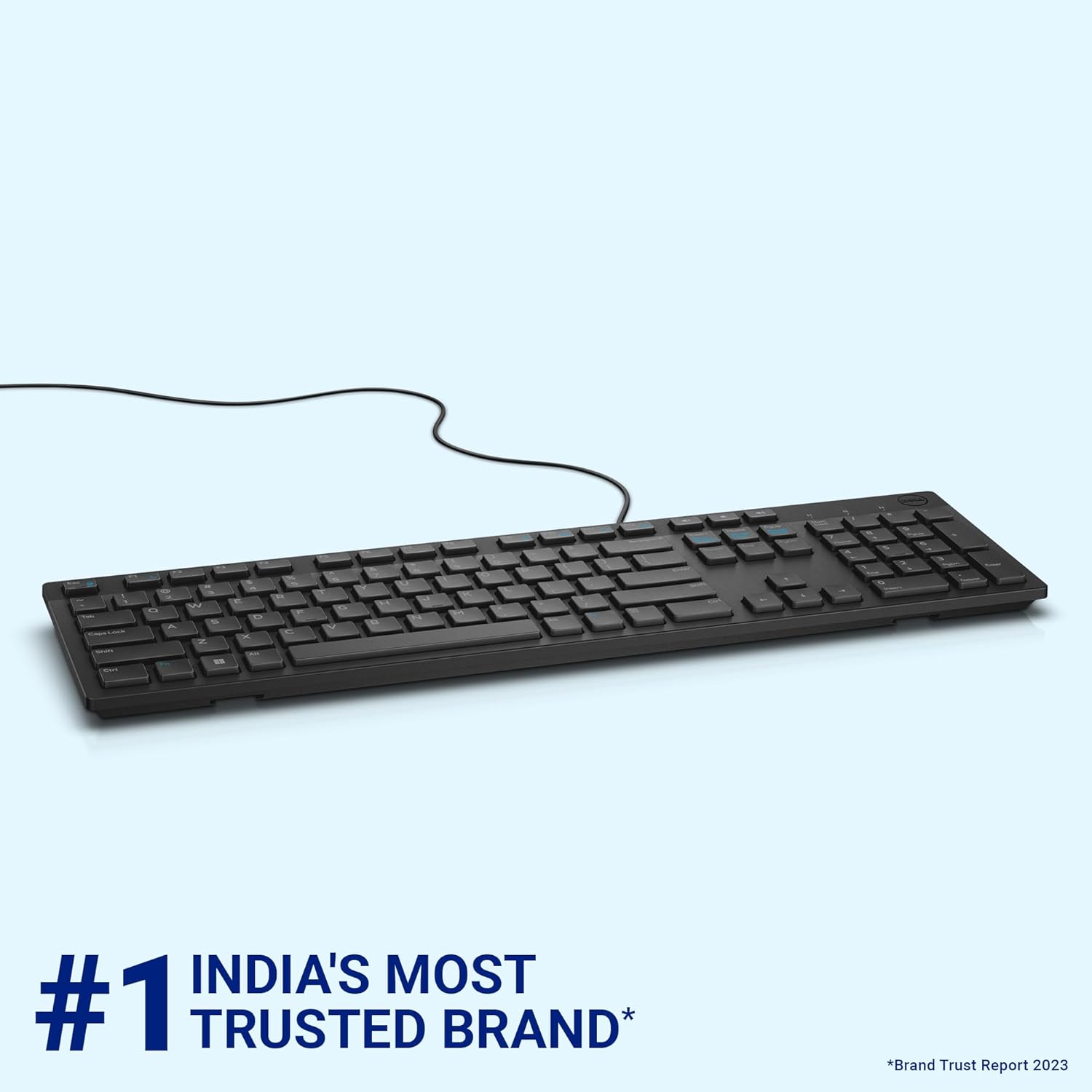 Dell KB216 Wired USB Keyboard – Spill Resistant | Multimedia Keys | Full Size