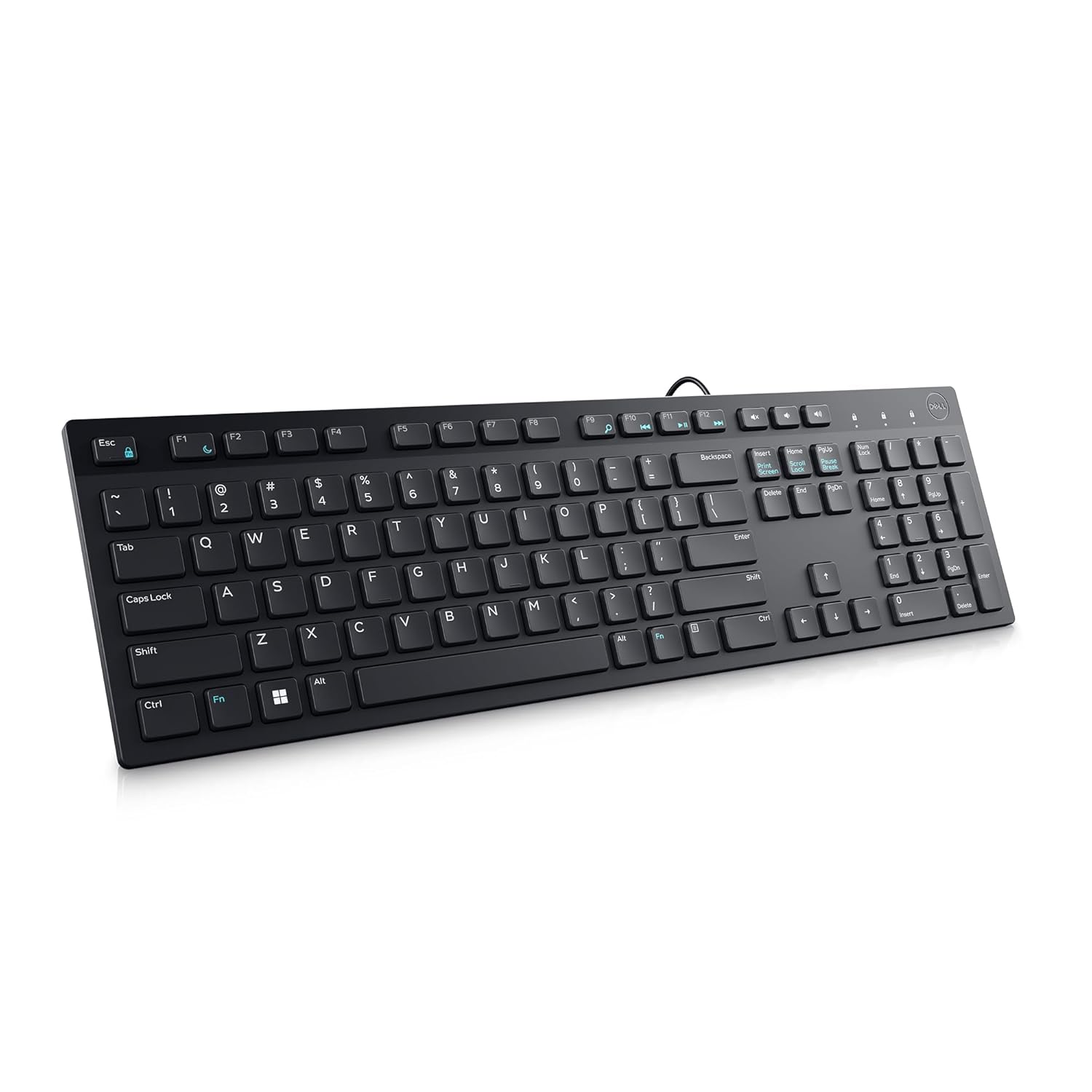 Dell KB216 Wired USB Keyboard – Spill Resistant | Multimedia Keys | Full Size
