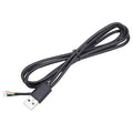 ADNET USB 2.0 Data Cable Wire for Mantra MFS-100 Series Fingerprint Scanner (Black) - High Speed Data Transmission