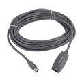 ADNet Prime Active USB 2.0 Extension Cable with Signal Booster (5M / 10M) | Male to Female Long Distance Repeater Extender Cord | Built-in Amplifying Chip, No Data Loss (ADP-AE-1014 / ADP-AE-1015)