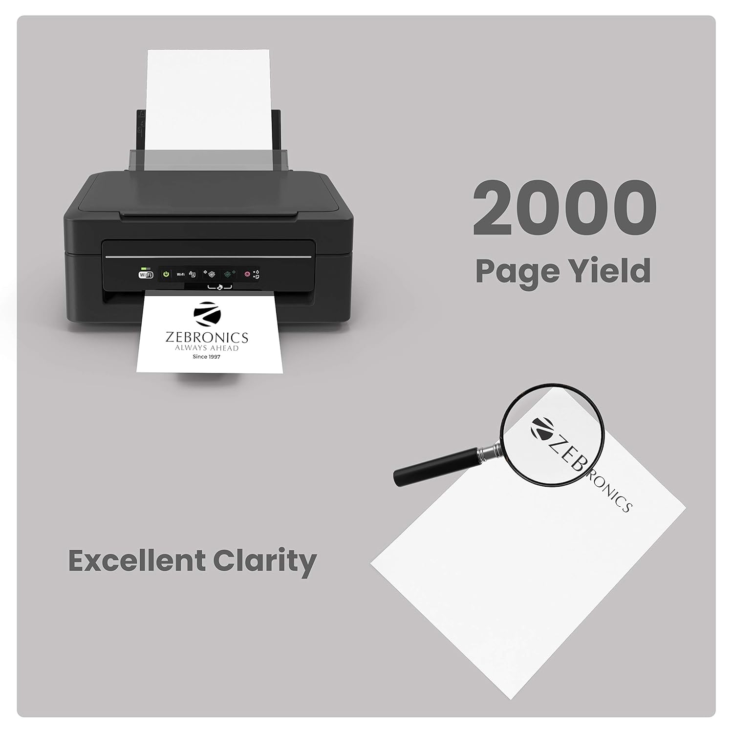 Zebronics ZEB-LPC12A Laser Toner Cartridge – 2000 Page Yield | Smudge-Free | Eco Friendly