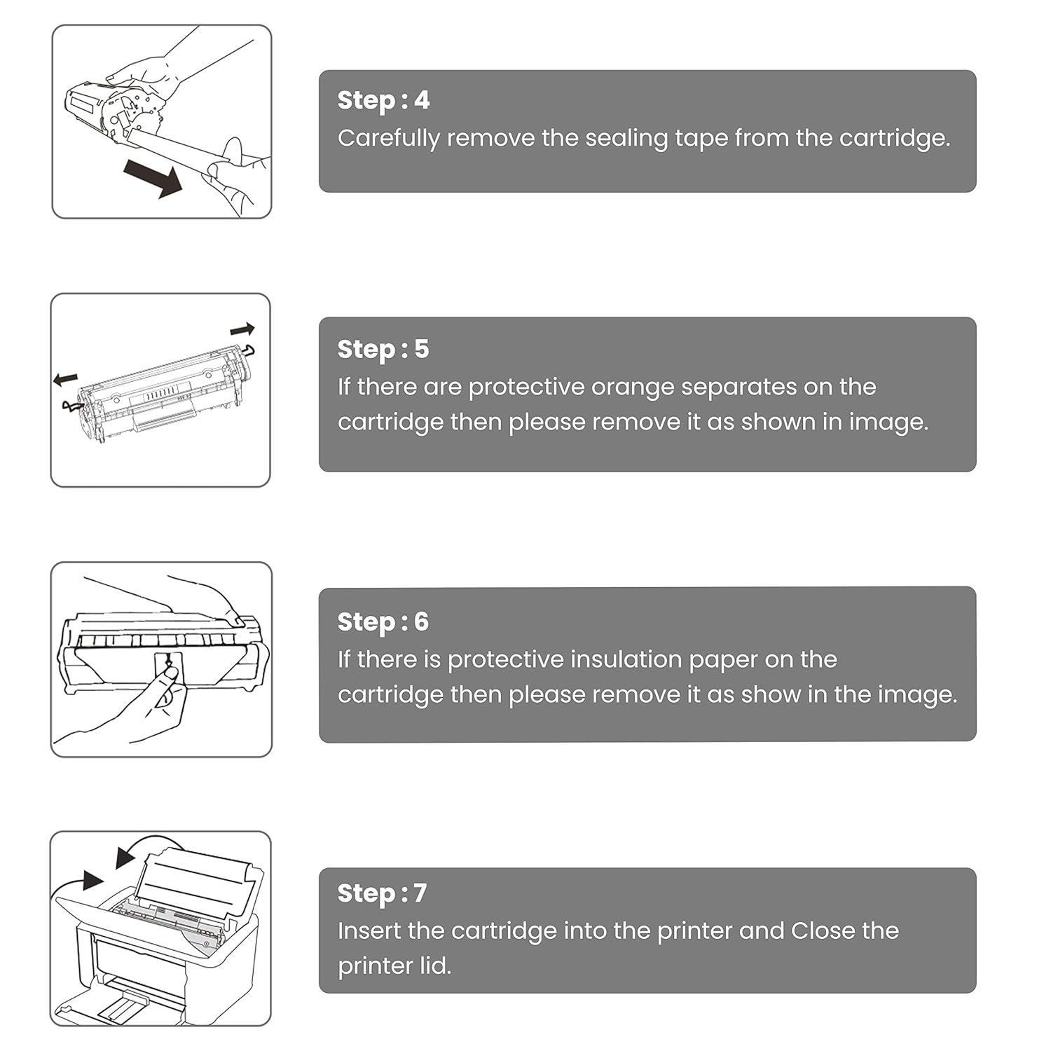 Zebronics ZEB-LPC12A Laser Toner Cartridge – 2000 Page Yield | Smudge-Free | Eco Friendly