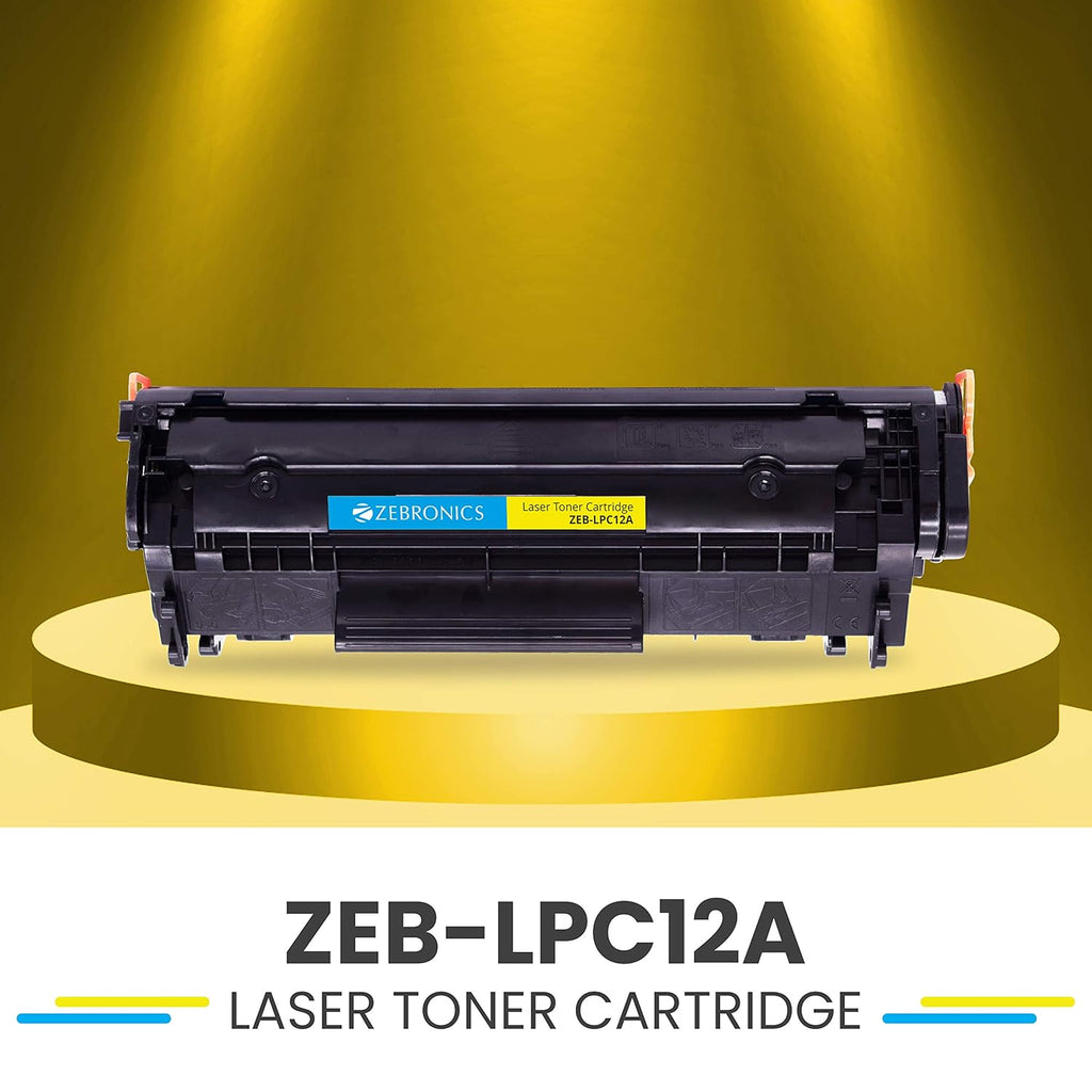 Zebronics ZEB-LPC12A Laser Toner Cartridge – 2000 Page Yield | Smudge-Free | Eco Friendly