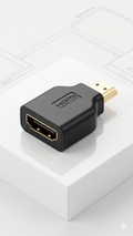Ad Net Micro HDMI Male to HDMI Female Adapter Converter