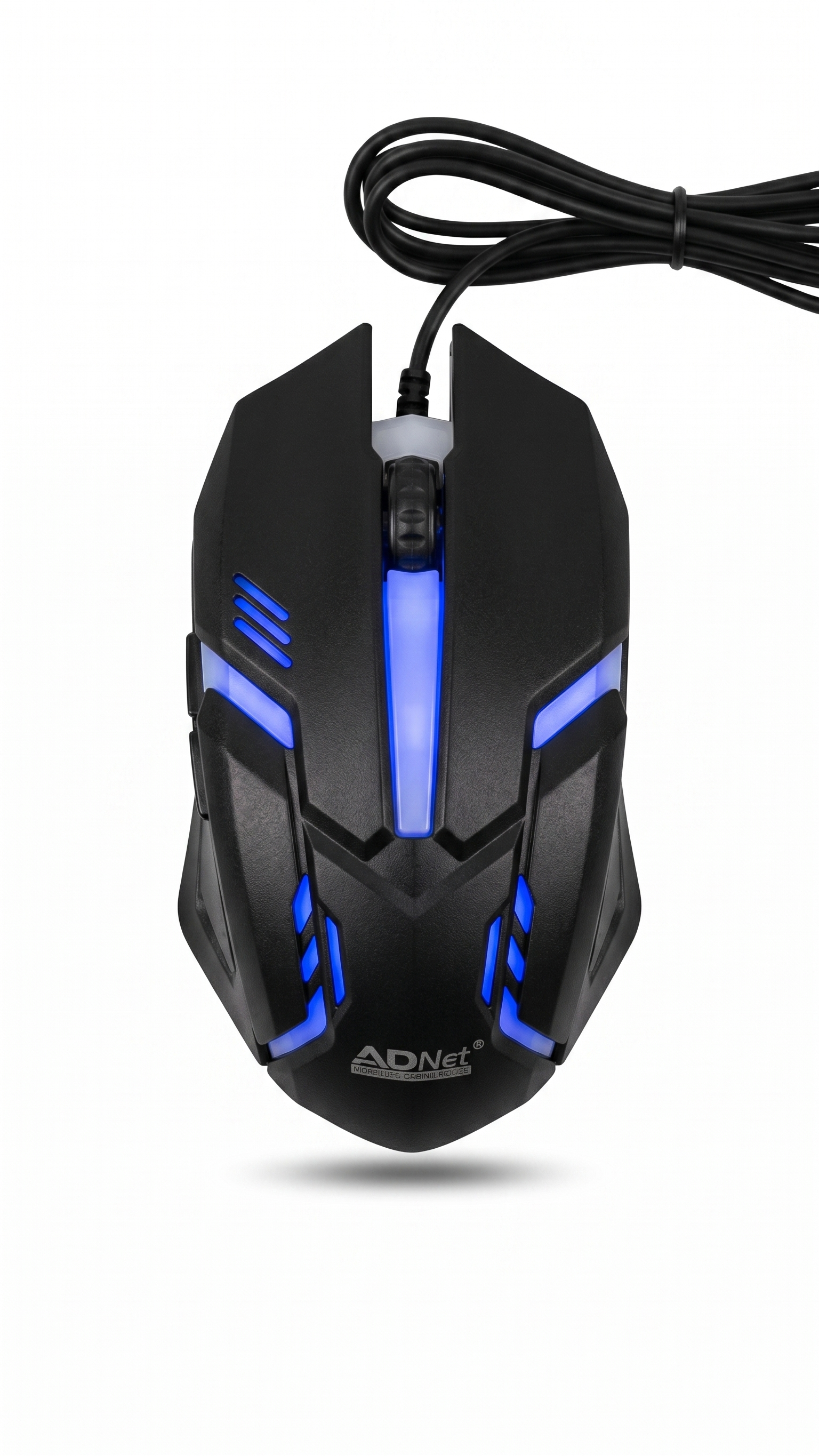 ADNet AD-UM-142 Professional Wired Gaming Mouse - RGB LED Backlit & Ergonomic Grip