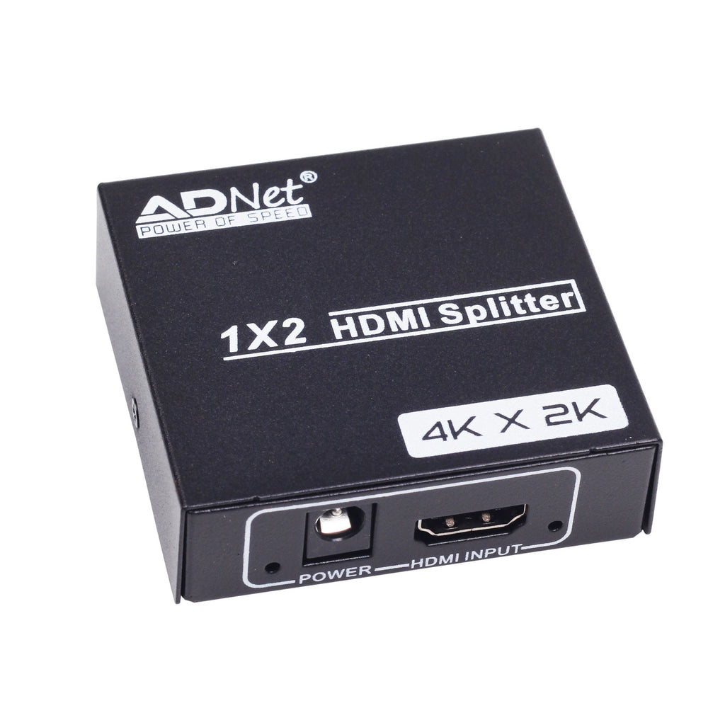 Ad Net 2 Port HDMI Splitter 1 In 2 Out