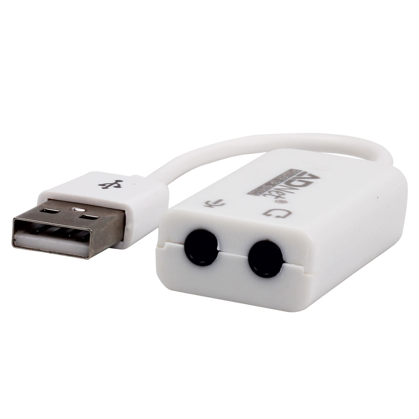 Ad Net USB External Sound Card Audio Adapter