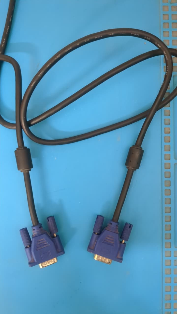 Premium ADNet VGA Cable (Male to Male) | High-Speed 15-Pin Computer Monitor Wire with Gold-Plated Connectors | Shielded Copper Cable for PC, Laptop, TV & Projector