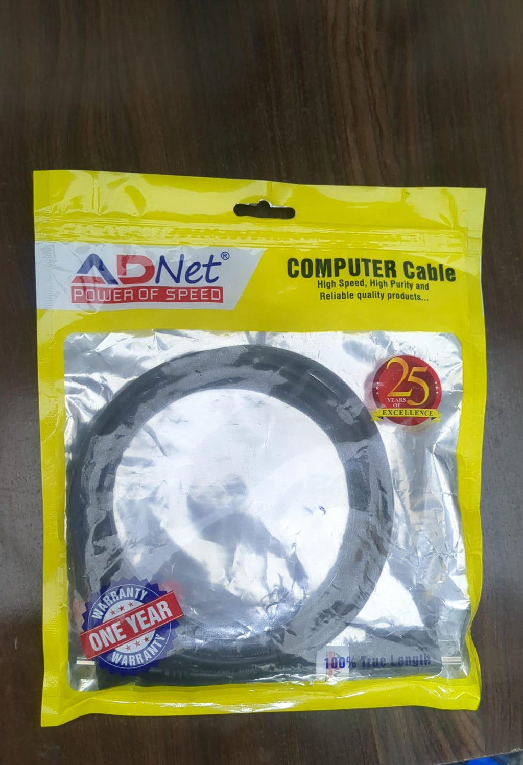 ADNet Premium 4K HDMI Cable with Ethernet | Ultra HD 2160p & 3D Supported High-Speed Cord | Gold-Plated Male to Male For Smart TV, Monitor, PC, Projector & PS4/Xbox