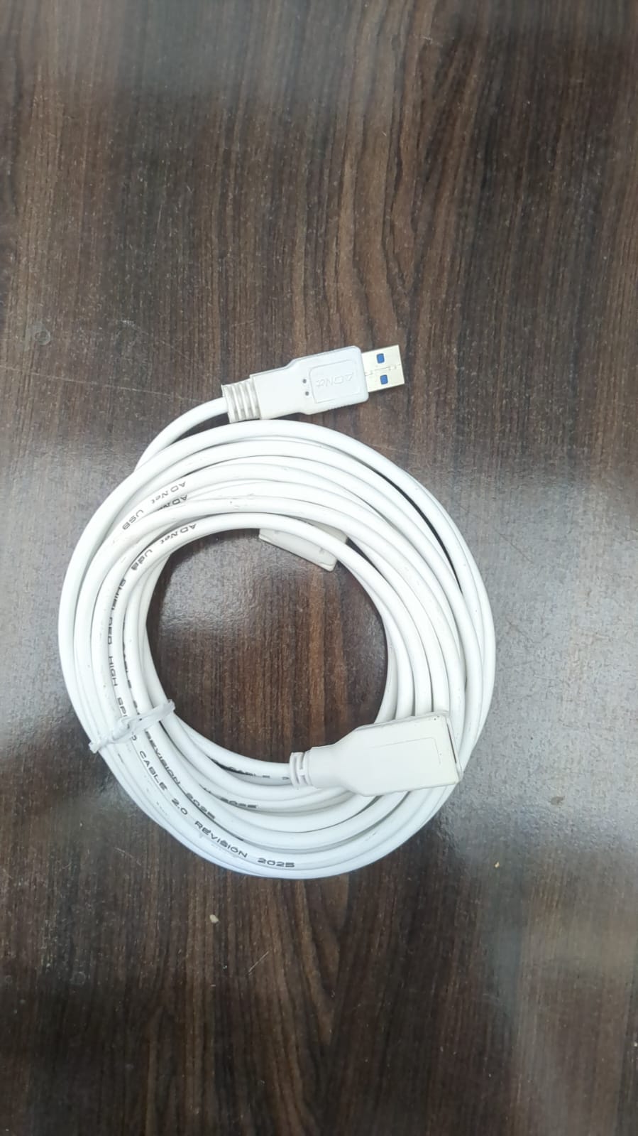 ADNet High-Speed USB Extension Cable (Male to Female) | Data Sync & Charging Extender Cord | 100% True Length, Anti-Interference Shielding | White | (Available in 1.5 Mtr, 3 Mtr, 5 Mtr, 10 Mtr Variants)