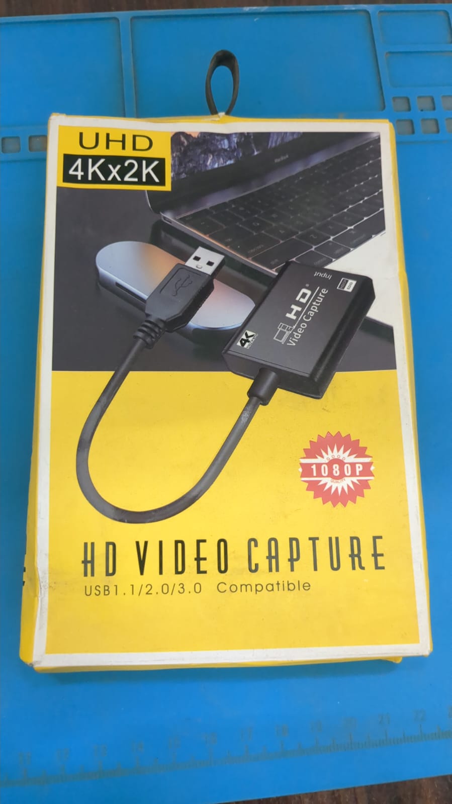 HD Video Capture Card HDMI to USB 3.0 4K Input 1080P Output for OBS Streaming Gaming