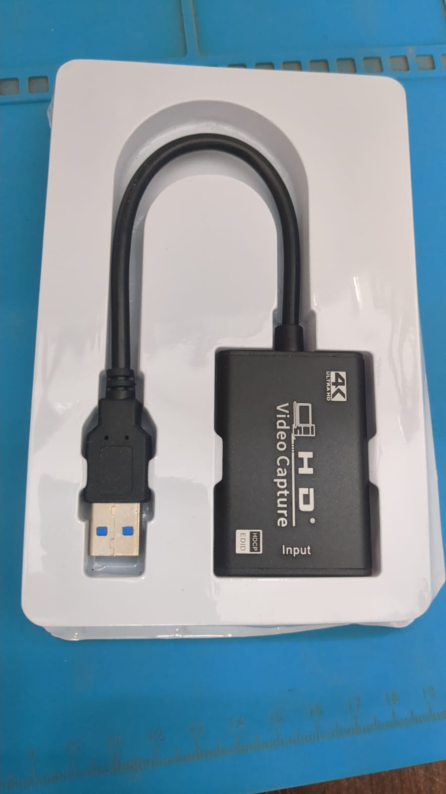 HD Video Capture Card HDMI to USB 3.0 4K Input 1080P Output for OBS Streaming Gaming