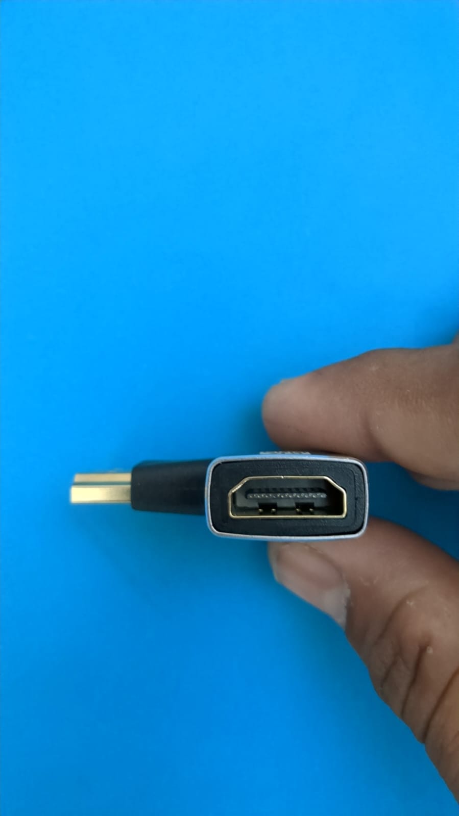 ADNet ADP-HF-1257 8K Ultra HD HDMI 2.1 Right Angle (90 Degree) Adapter (Male to Female) - Supports 8K@60Hz, 4K@120Hz, Dynamic HDR, 3D, eARC, Small & Lightweight, 3 Years Warranty (Black)
