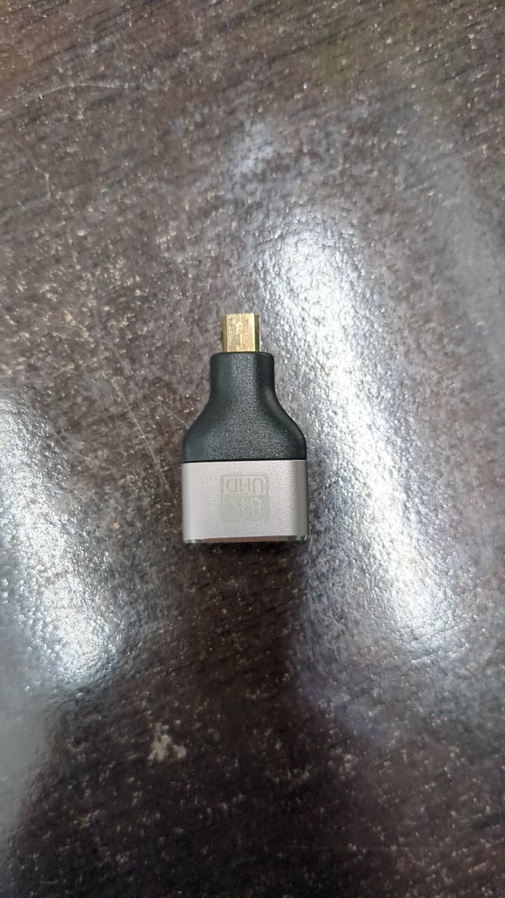 ADNet ADP-MH-1258 Micro HDMI to 8K HDMI Adapter | 8K@60Hz & 4K@120Hz Support | HDMI Type-D (Male) to 2.1 HDMI Type-A (Female) Converter | 3 Years Warranty