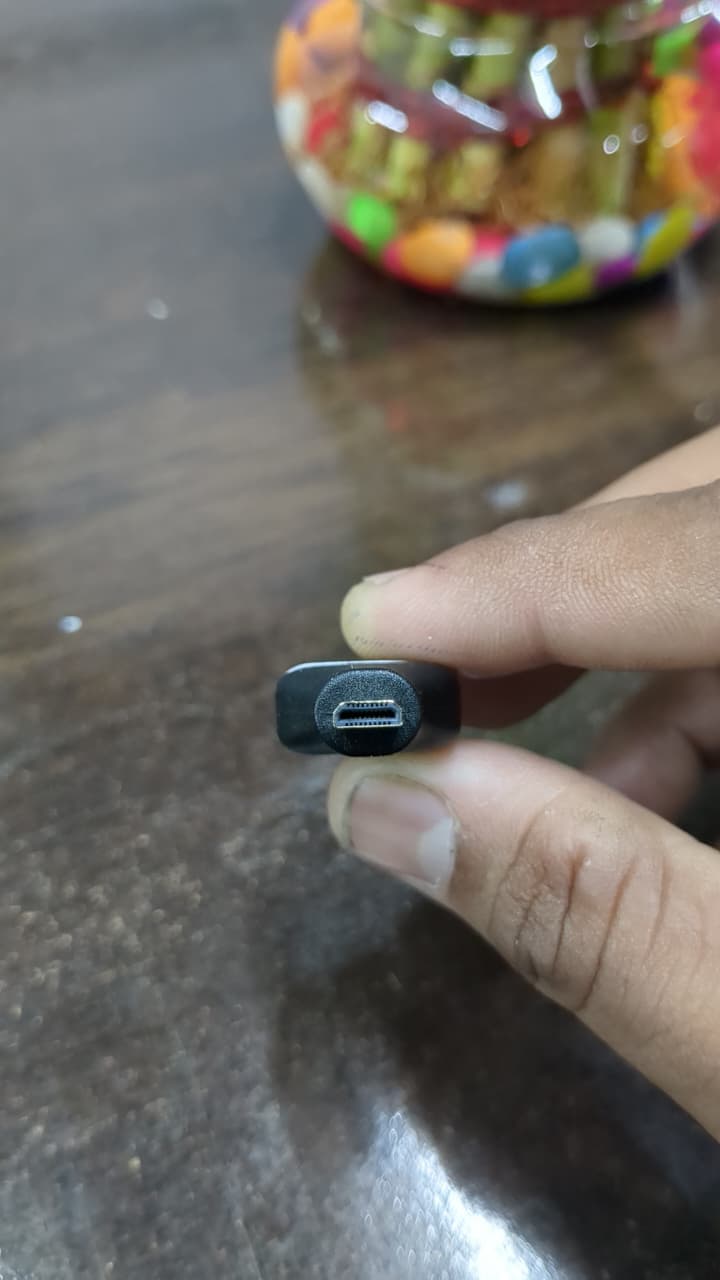 ADNet ADP-MH-1258 Micro HDMI to 8K HDMI Adapter | 8K@60Hz & 4K@120Hz Support | HDMI Type-D (Male) to 2.1 HDMI Type-A (Female) Converter | 3 Years Warranty