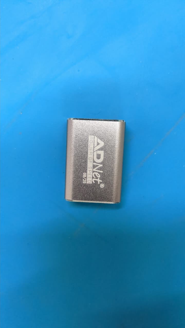 ADNet ADP-FF-1260 8K HDMI Female to Female Coupler | 8K UltraHD Extension Adapter (8K@60Hz / 4K@120Hz) | Supports Dynamic HDR, 3D, eARC - HDMI 2.1 Jointer