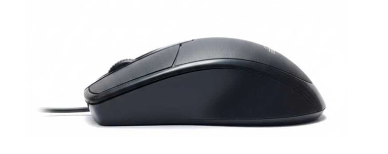 ADNet AD-UM-142 Wired USB Mouse | Ambidextrous Design, USB 2.0 | For PC & Laptop (Black)