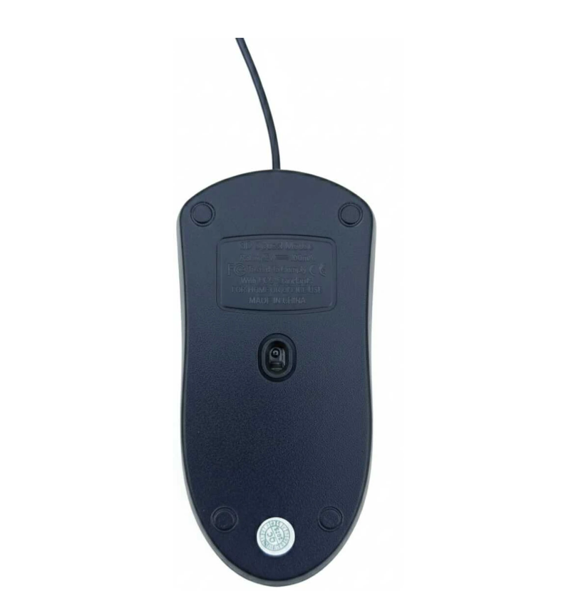 ADNet AD-UM-142 Wired USB Mouse | Ambidextrous Design, USB 2.0 | For PC & Laptop (Black)