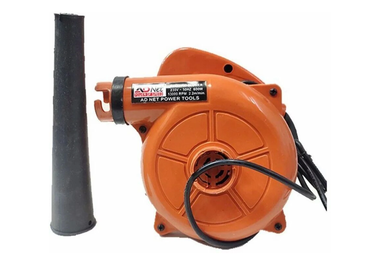 Ad Net AD-EB-343 Electric Air Blower 600W 13000 RPM for Computer & Dust Cleaning
