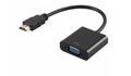 HDMI to VGA Adapter Converter with 3.5mm Audio Cable Gold Plated 1080P for PC Laptop TV Projector