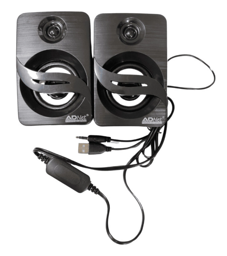 Ad Net AD-SP-133 Mini Digital Speaker Multimedia USB Speakers with Volume Control