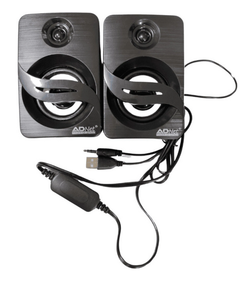 Ad Net AD-SP-133 Mini Digital Speaker Multimedia USB Speakers with Volume Control