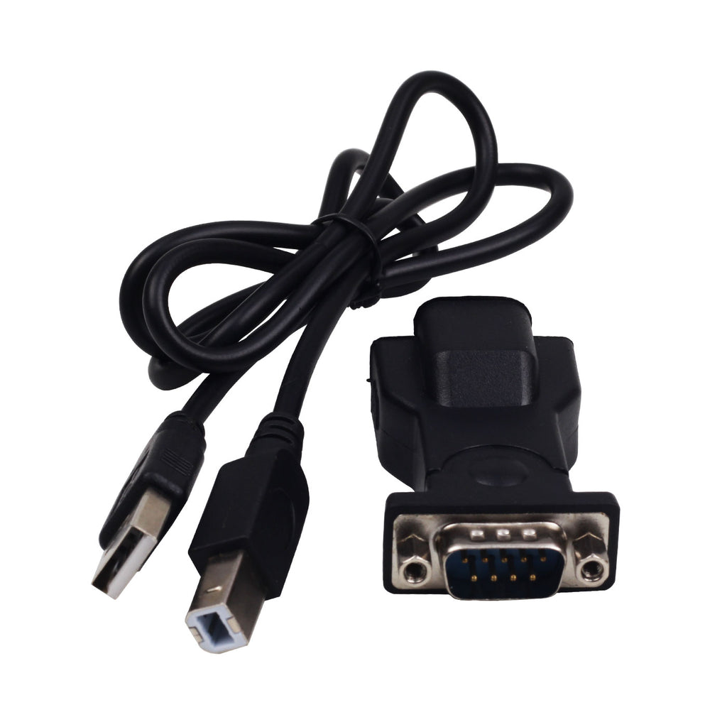 Ad Net AD-US-517 USB to RS-232 Serial Cable 1.5 Mtr USB-A to DB9 Male with Ultra Advance Chipset
