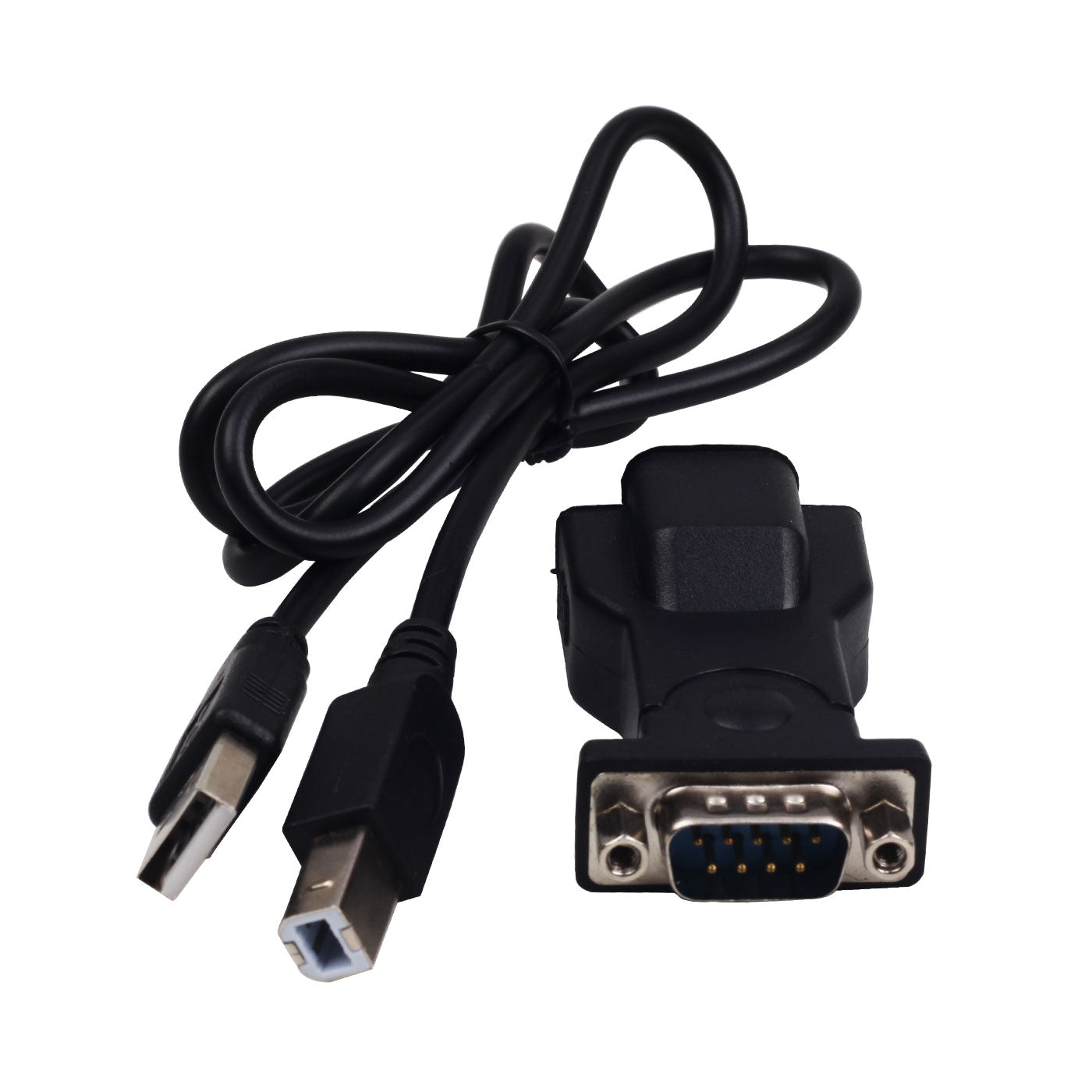 Ad Net AD-US-517 USB to RS-232 Serial Cable 1.5 Mtr USB-A to DB9 Male with Ultra Advance Chipset